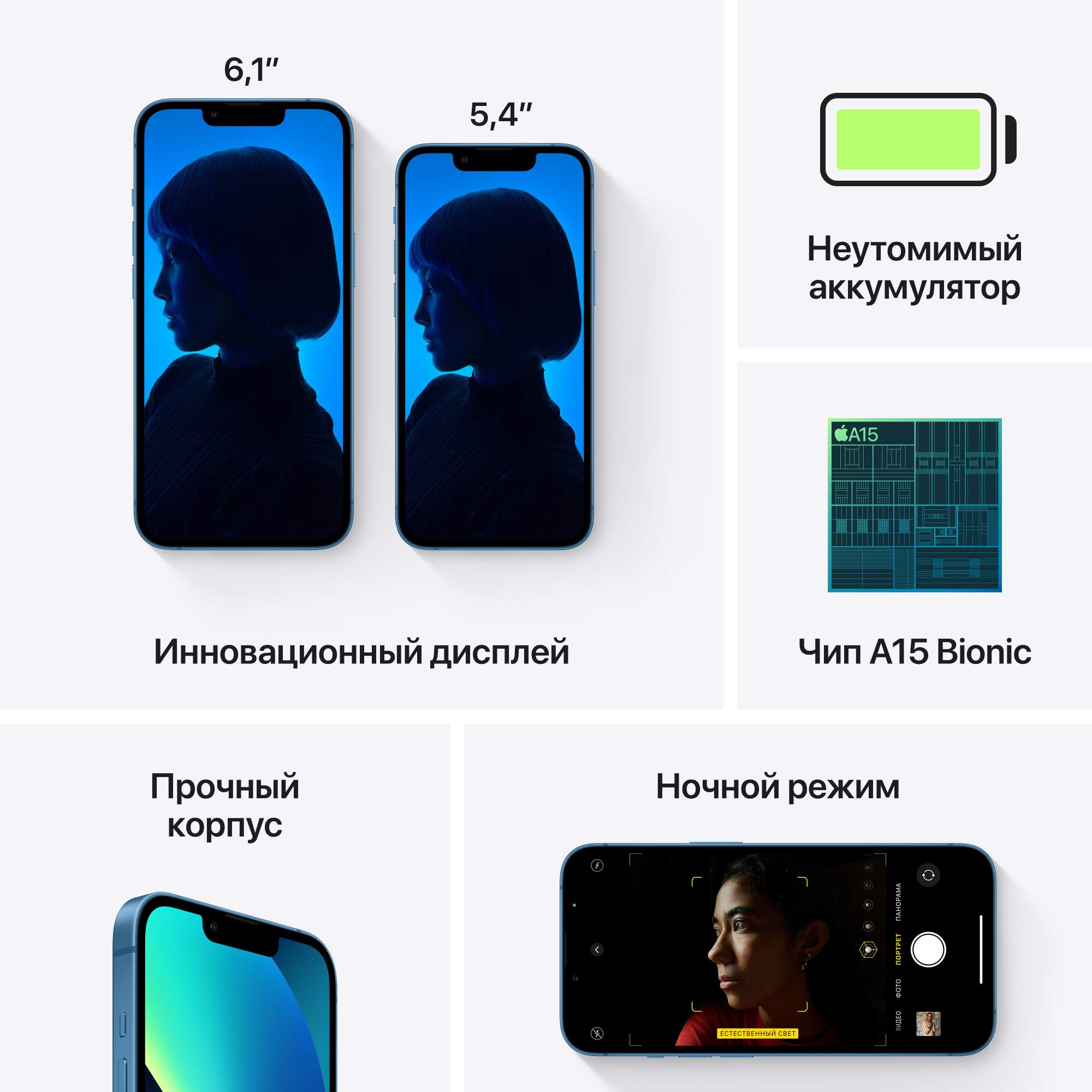 Смартфон Apple iPhone 13 mini 128GB Blue - отзывы покупателей на  маркетплейсе Мегамаркет | Артикул: 100038819410