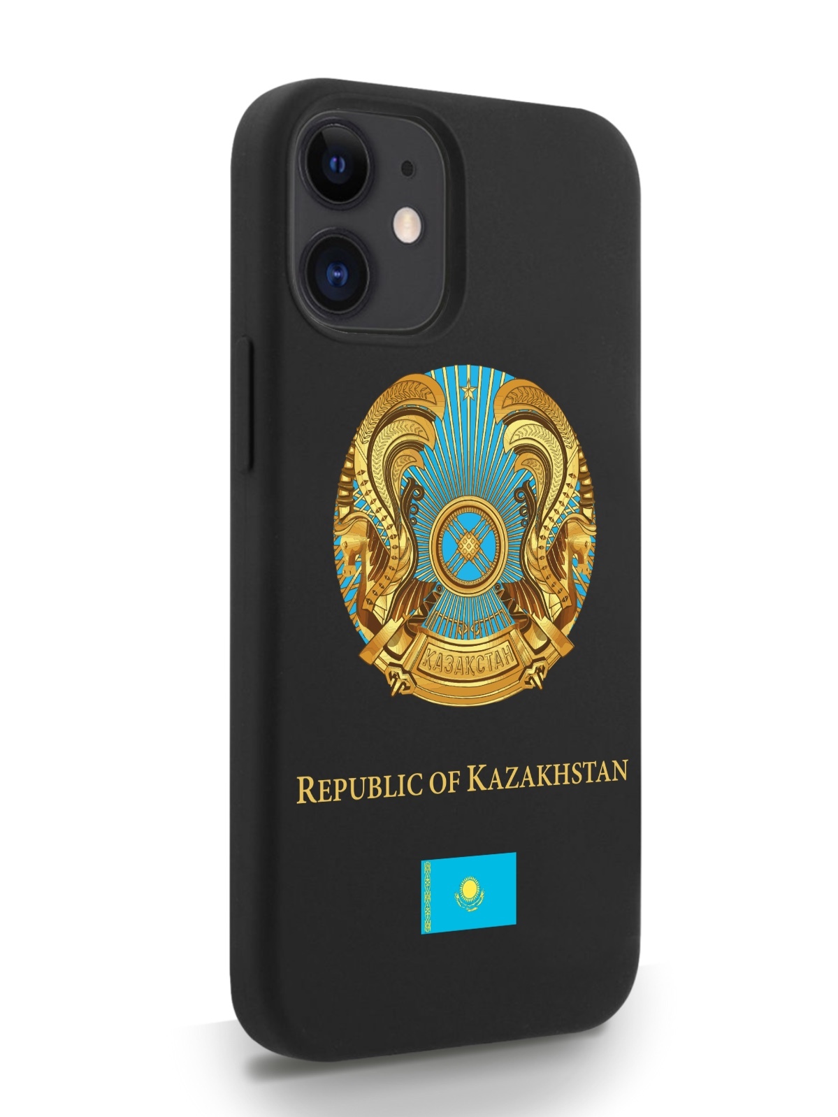 Черный SignumCase для iPhone 12 Mini Герб Казахстана черный - купить в  MustHaveCase, цена на Мегамаркет