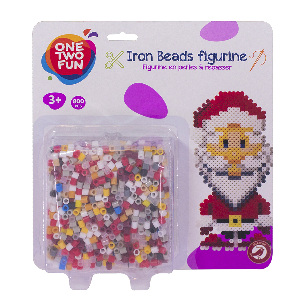Мозаика One Two Fun Iron Beads figurine 800 деталей в ассортименте