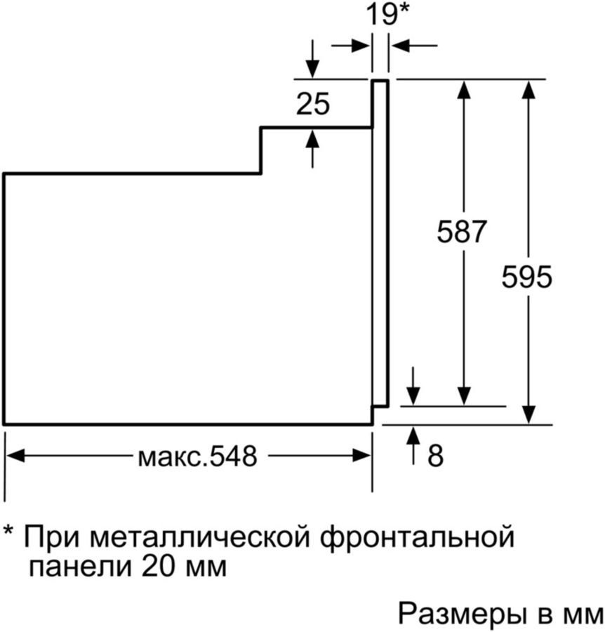 Электрический духовой шкаф bosch hbn231s2