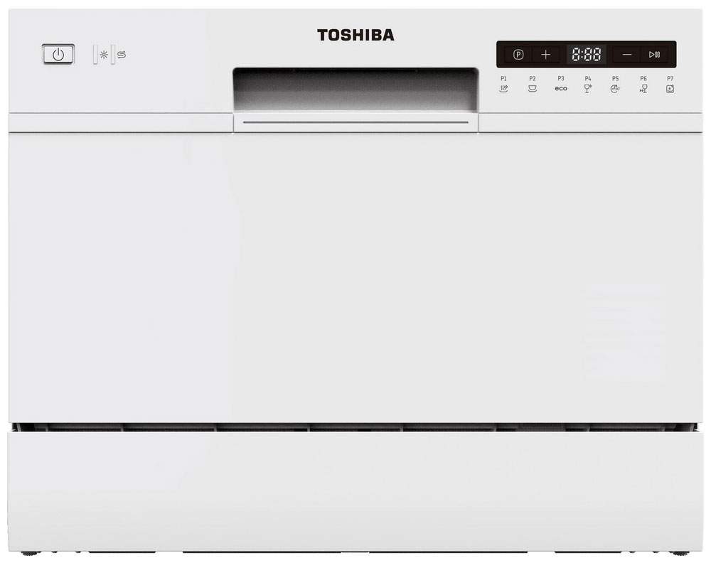 Посудомоечная машина Toshiba DW-06T1(W)-RU White, купить в Москве, цены в интернет-магазинах на Мегамаркет