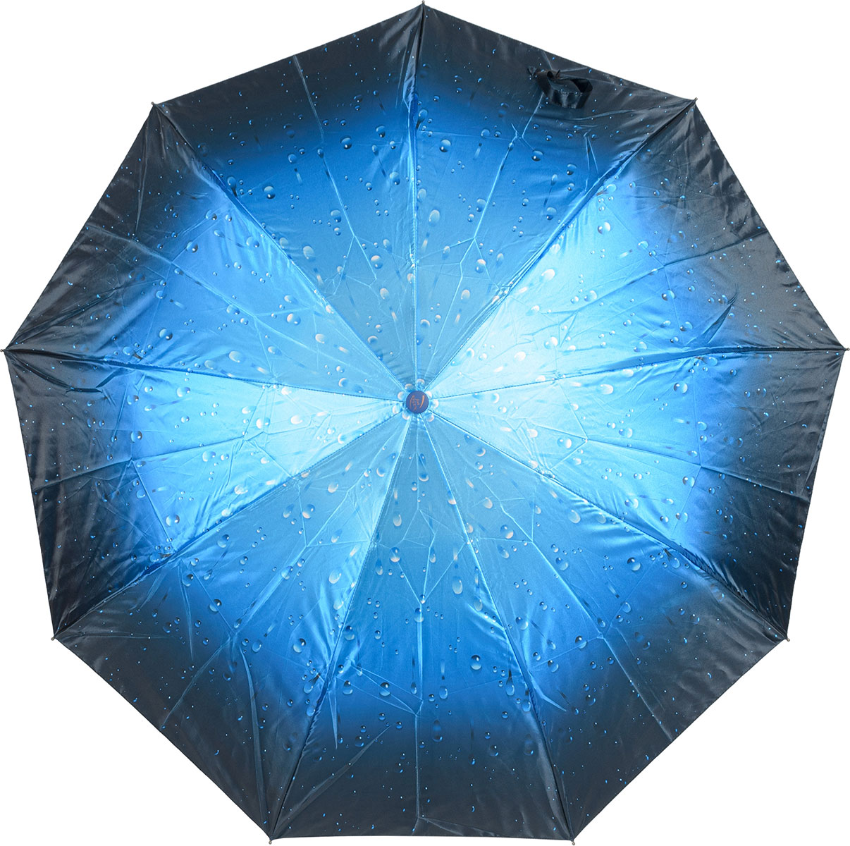 Зонт складной женский полуавтоматический frei Regen 2003 FAS синий