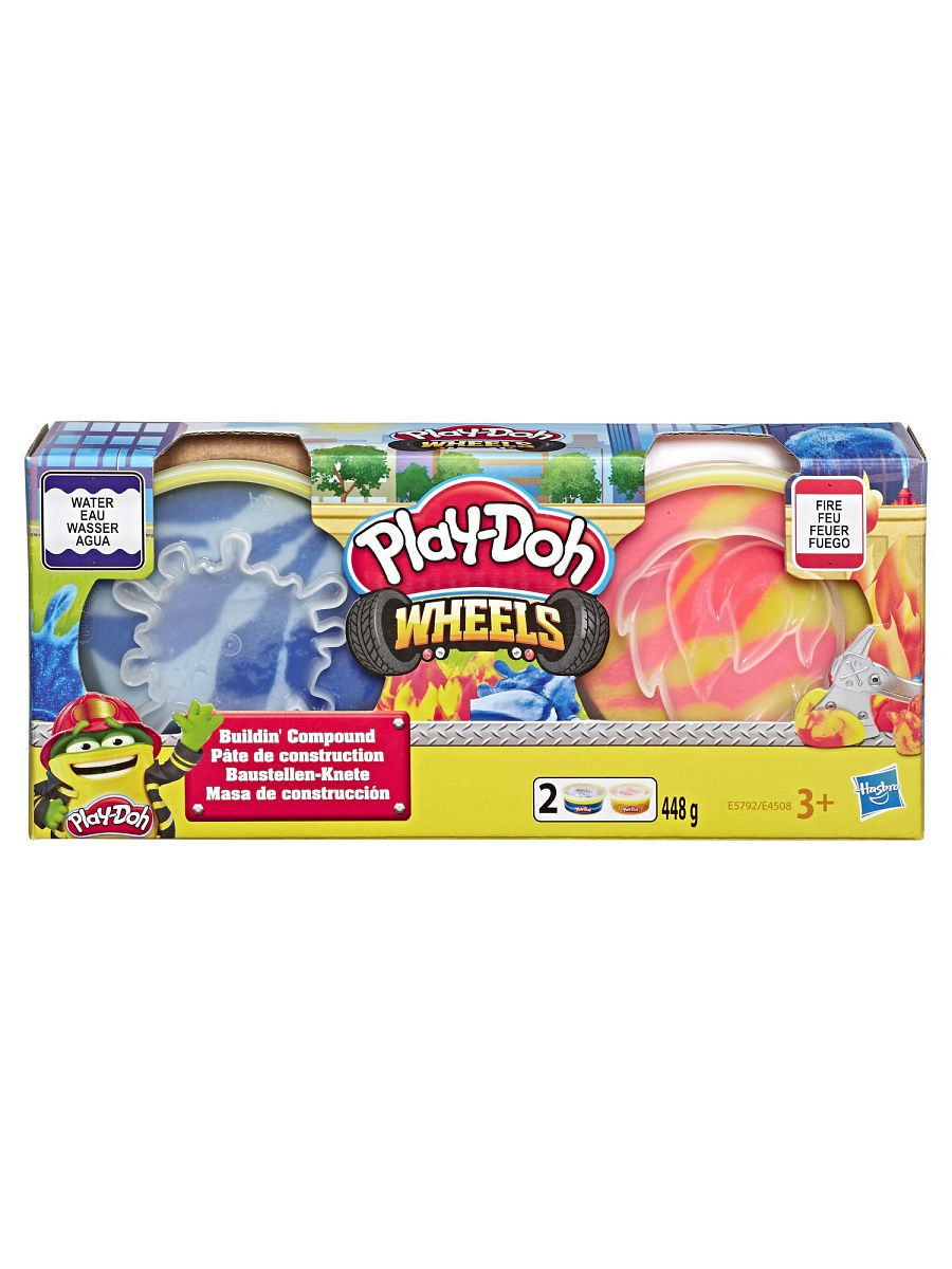 Набор для лепки из пластилина Play-Doh Wheels E5792/E4508