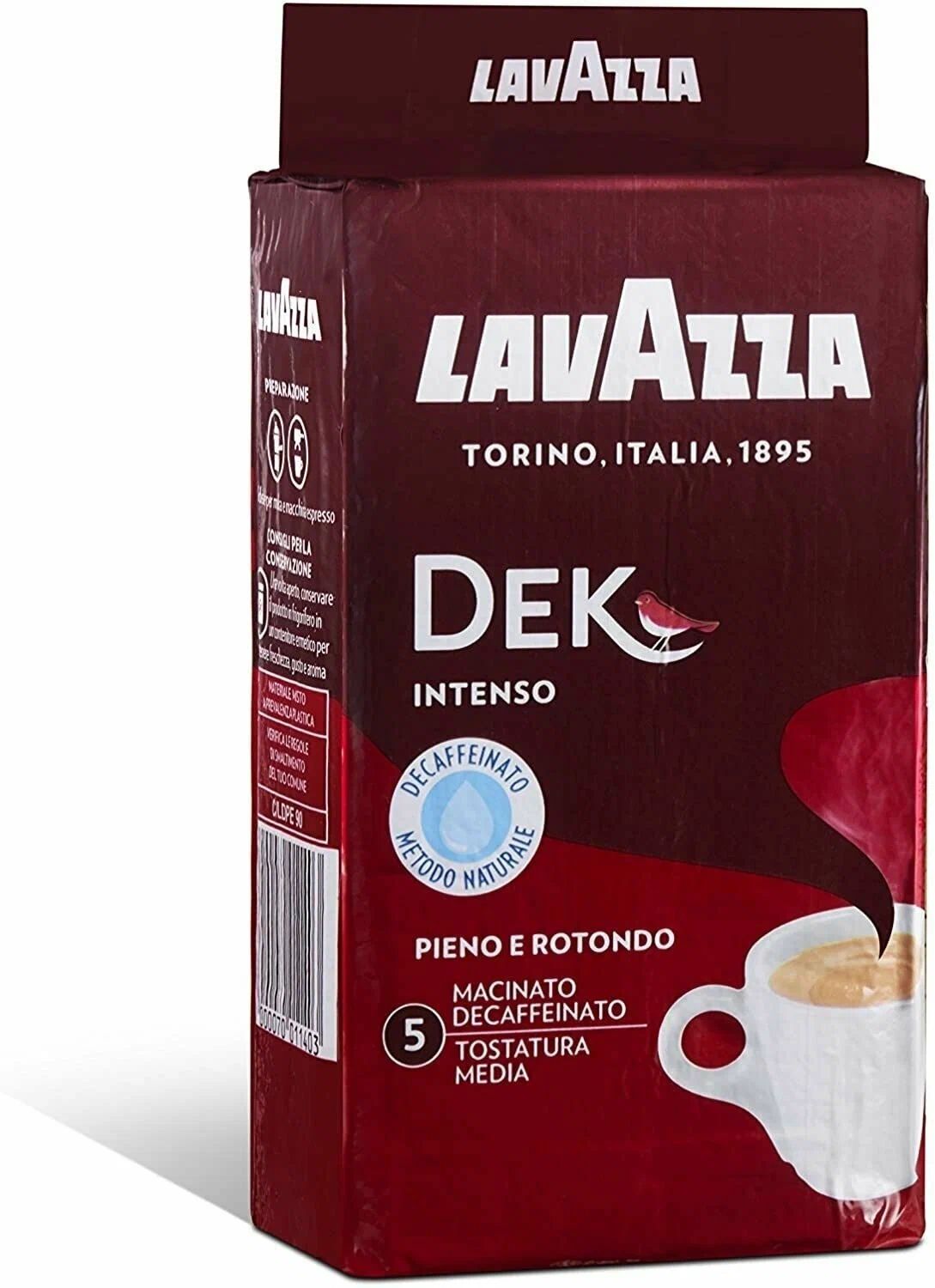 Кофе молотый без кофеина Dek Intenso 2х250гр - купить в Фулл Трейд, цена на Мегамаркет