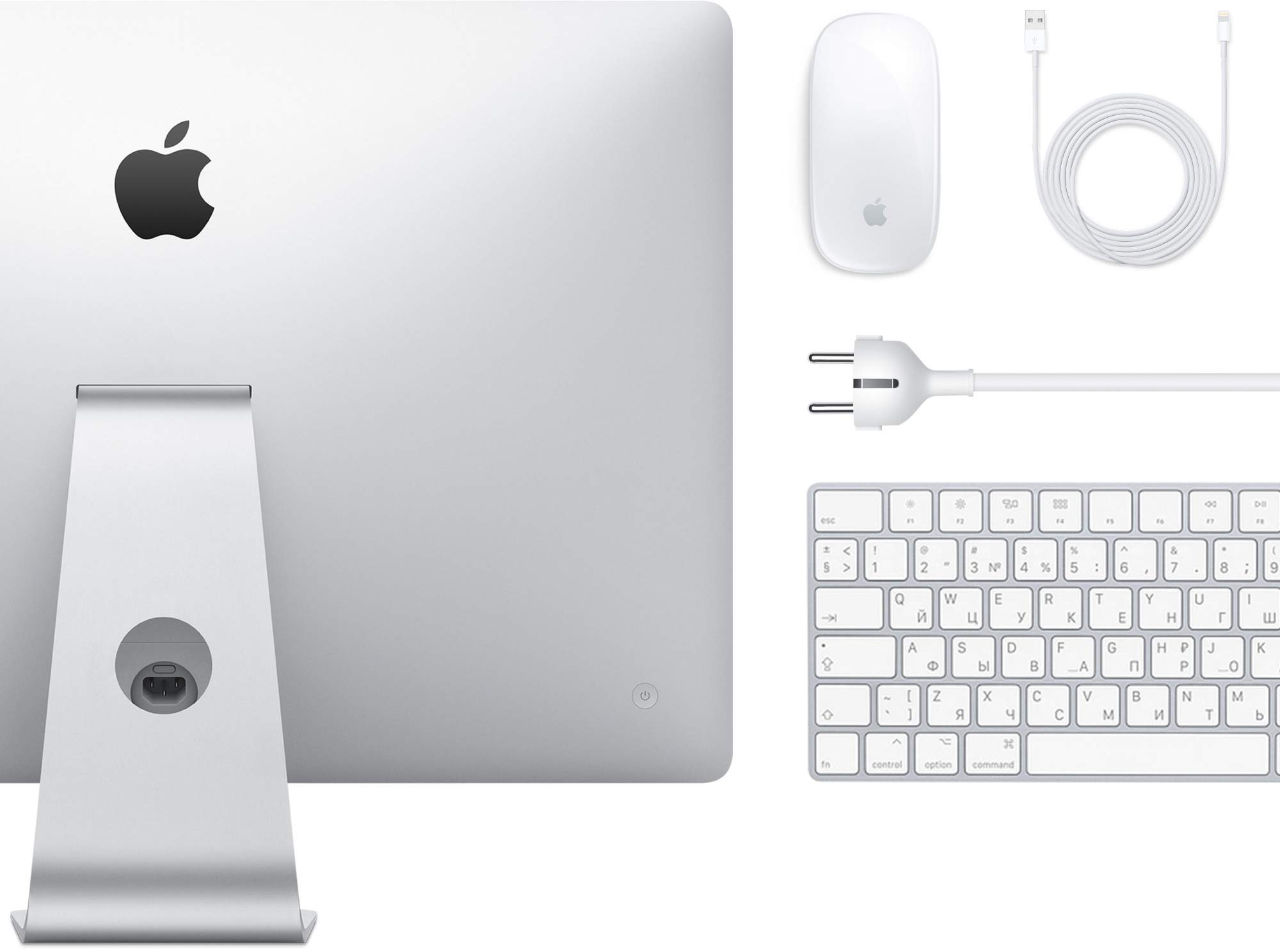 Моноблок Apple iMac 21.5 (MHK03RU/A) Silver