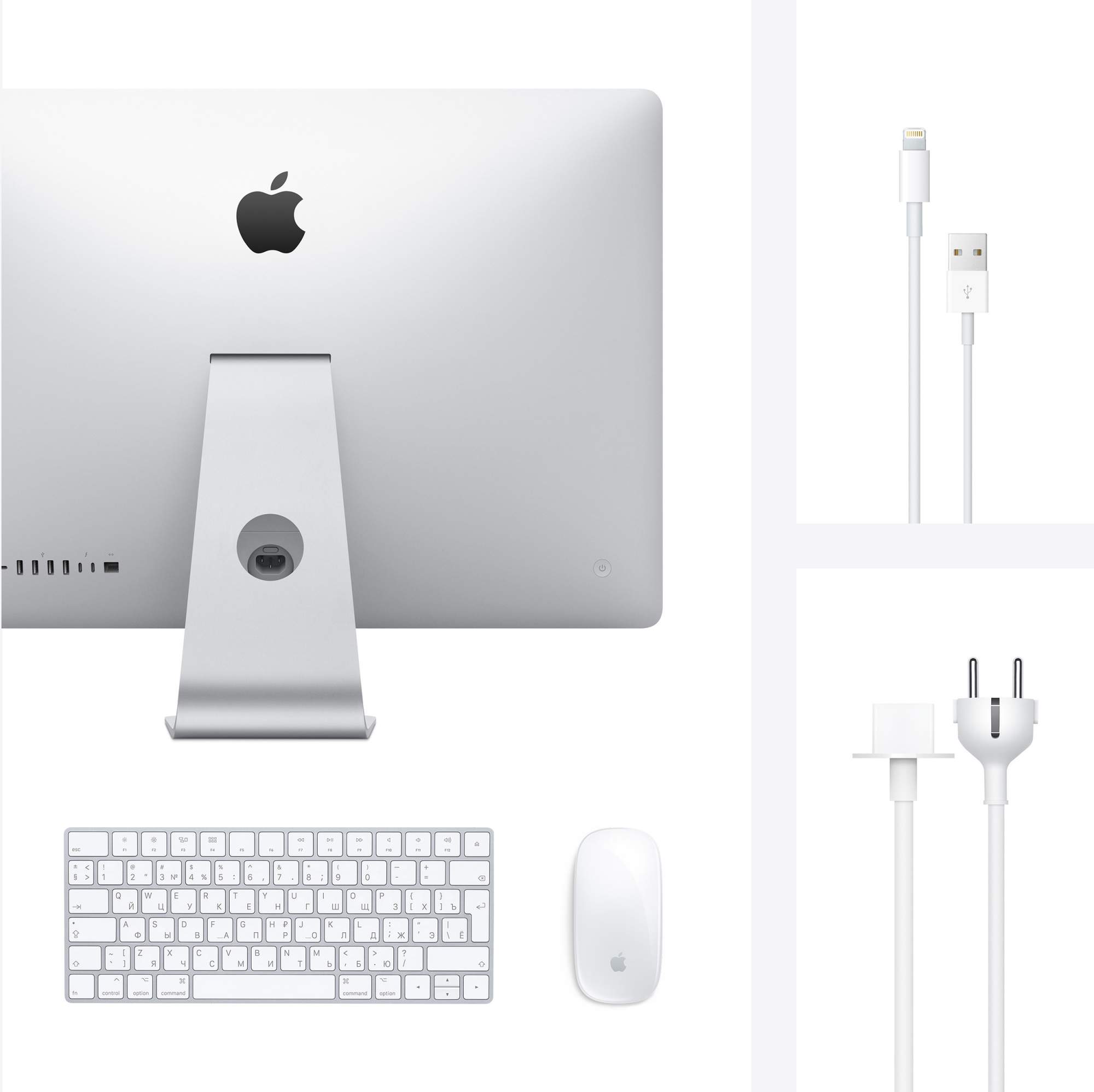 Моноблок Apple iMac 27 (MXWV2RU/A) Silver - отзывы покупателей на  маркетплейсе Мегамаркет | Артикул: 100027107960