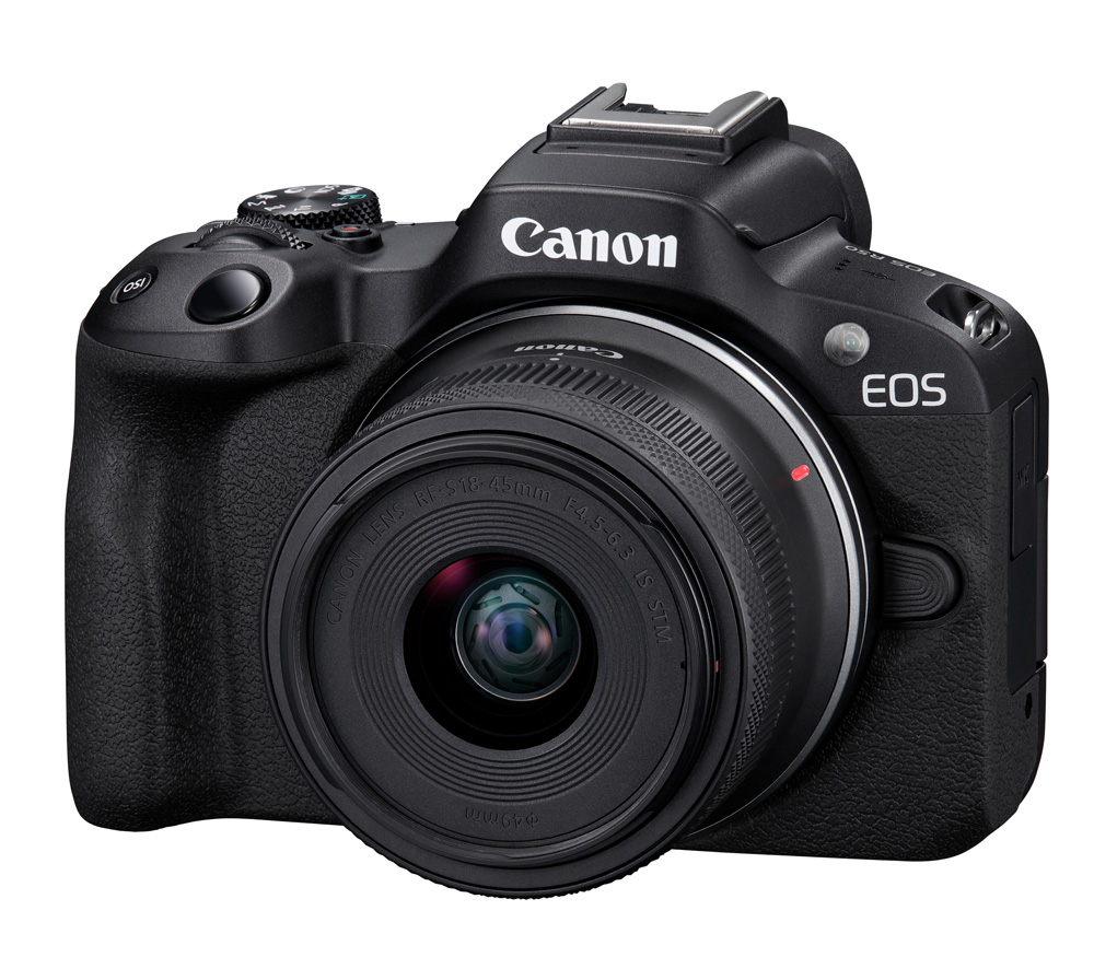Беззеркальный фотоаппарат Canon EOS R50 Kit RF-S 18-45mm IS STM - купить в Яркий фотомаркет fbs, цена на Мегамаркет