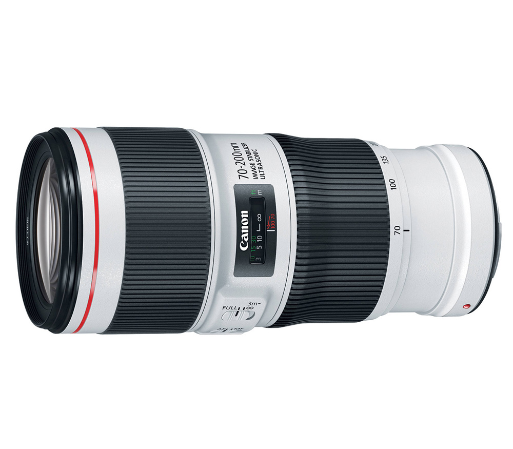 Объектив Canon EF 70-200mm f/4 L IS II USM, купить в Москве, цены в интернет-магазинах на Мегамаркет