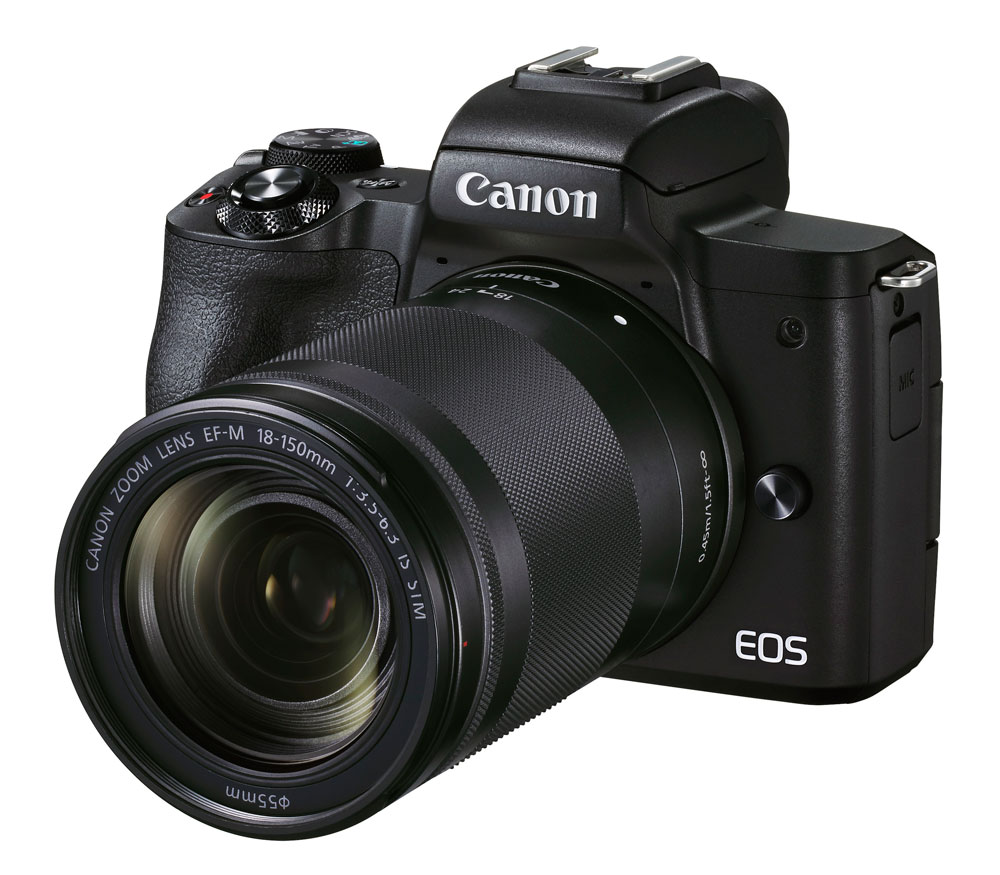 Беззеркальный фотоаппарат Canon EOS M50 Mark II Kit EF-M 18-150mm IS STM, черный, купить в Москве, цены в интернет-магазинах на Мегамаркет