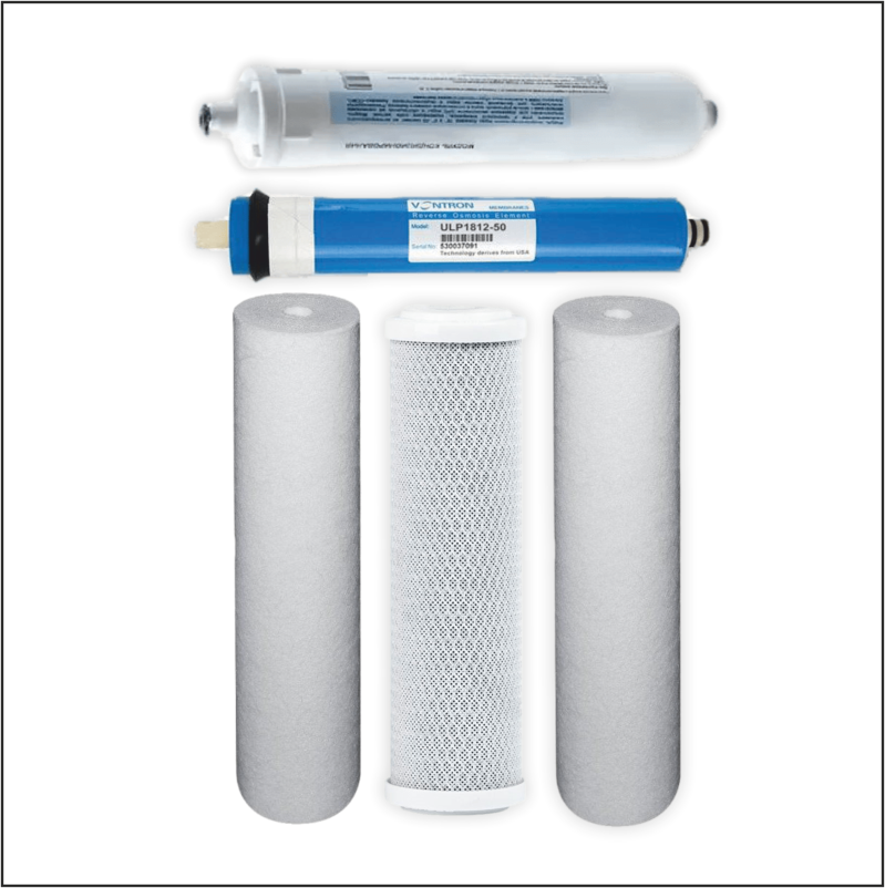 Комплект сменных картриджей AGRENTO Осмо 50, Гейзер Престиж, Аллегро ...