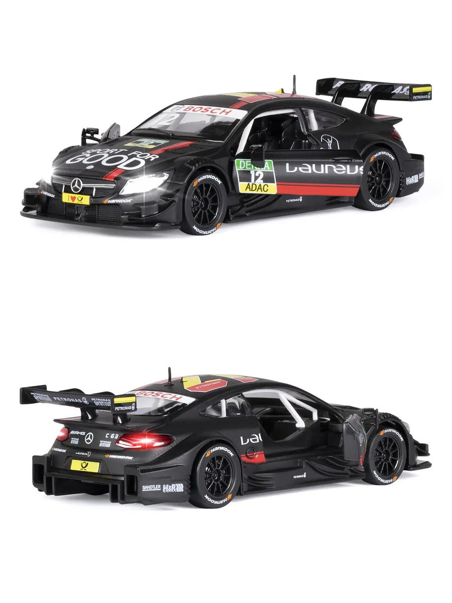 Купить машинка Автопанорама металлическая Mercedes-AMG C 63 DTM 1:32  JB1200187, цены на Мегамаркет