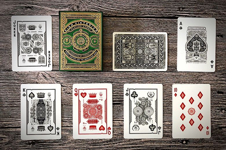 Deck playing. High Victorian от theory11.... Колода High Victorian. Карты "High Victorian". Игральные карты High Victorian.