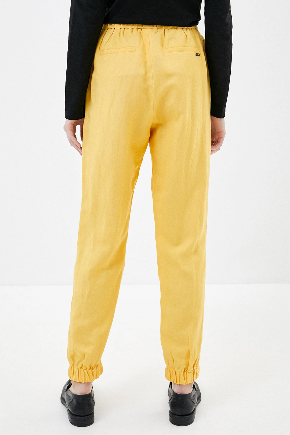 Спортивные брюки женские Baon B290048 желтые 3XL