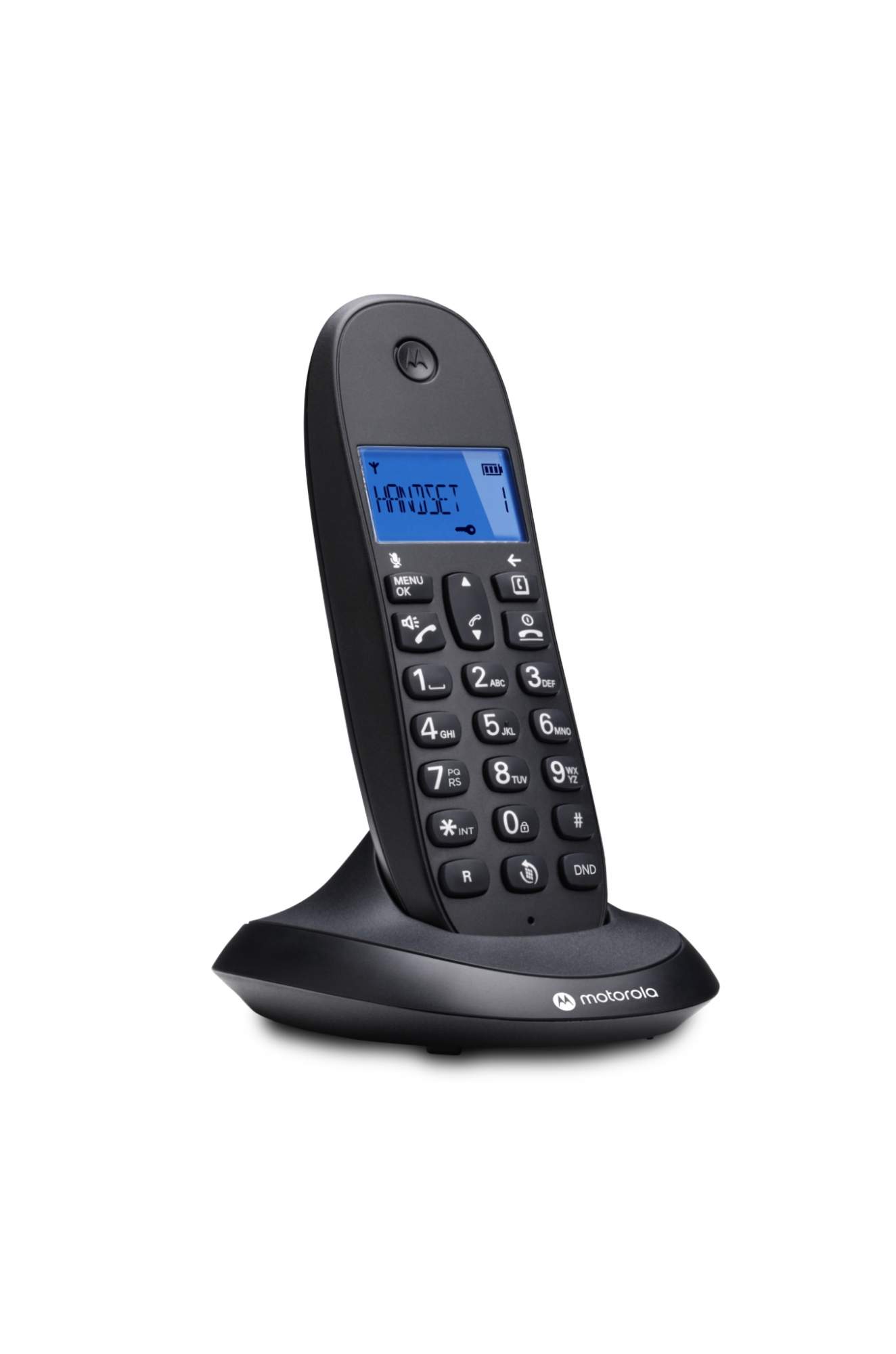 Радиотелефон DECT MOTOROLA C1001LB+ (цвет черный) - характеристики и  описание на Мегамаркет