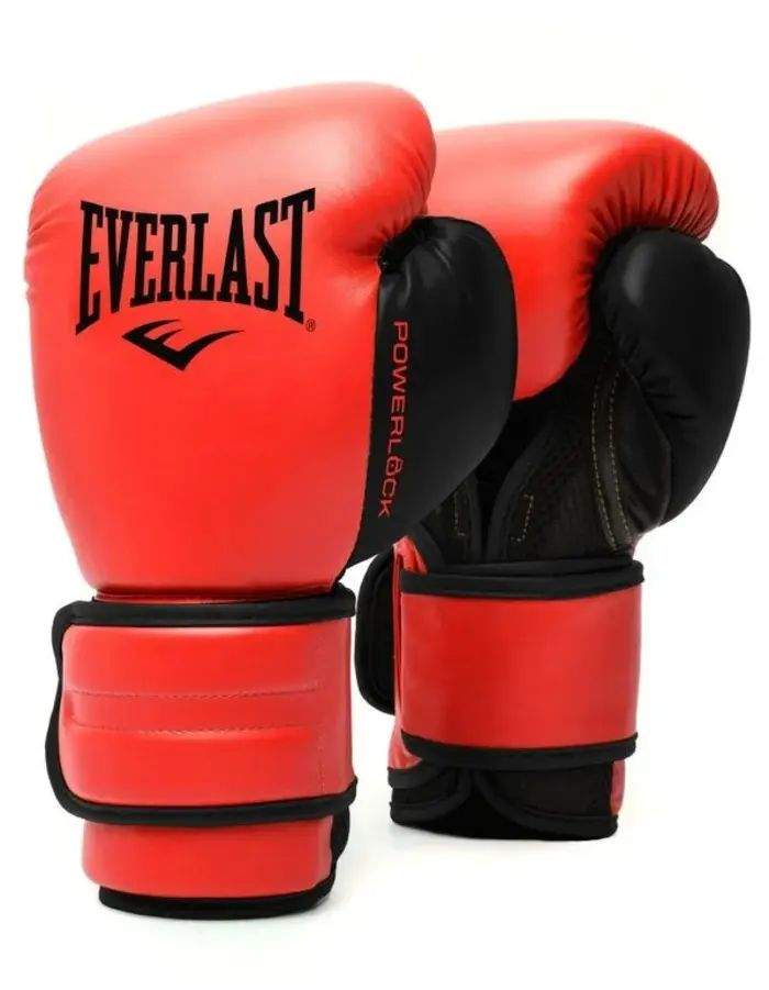 Перчатки тренировочные Everlast Powerlock PU 2 16oz красные – купить в  Москве, цены в интернет-магазинах на Мегамаркет