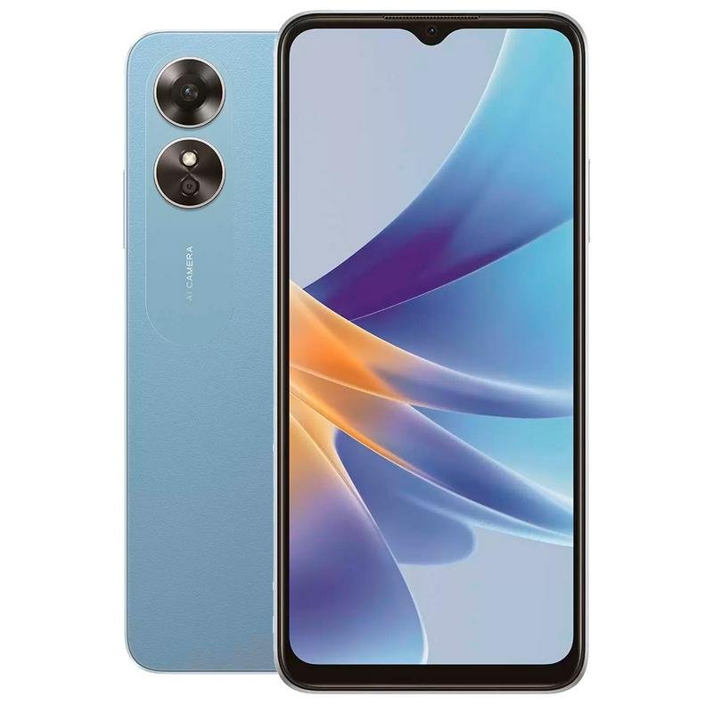 Смартфон OPPO A17 4/64Gb Lake Blue - отзывы покупателей на маркетплейсе Мегамаркет | Артикул: 100046929852