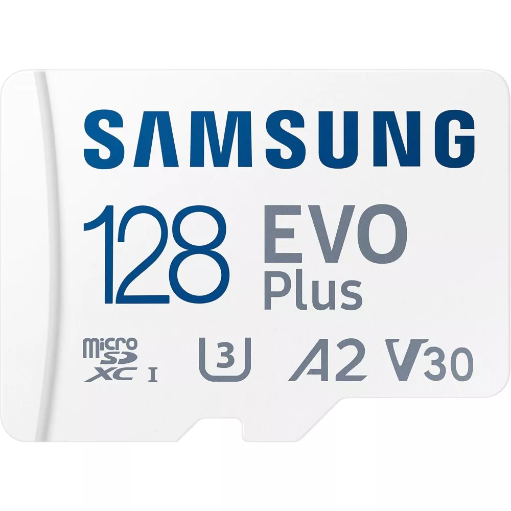 Карта памяти Samsung EVO Plus 128GB с адаптером, MB-MC128KA/KR - купить в ТеХнО-Store, цена на Мегамаркет