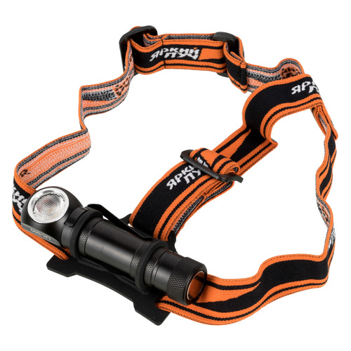 Налобный фонарь ЯРКИЙ ЛУЧ LH-500 ENOT, черный / серебристый, 5Вт ...