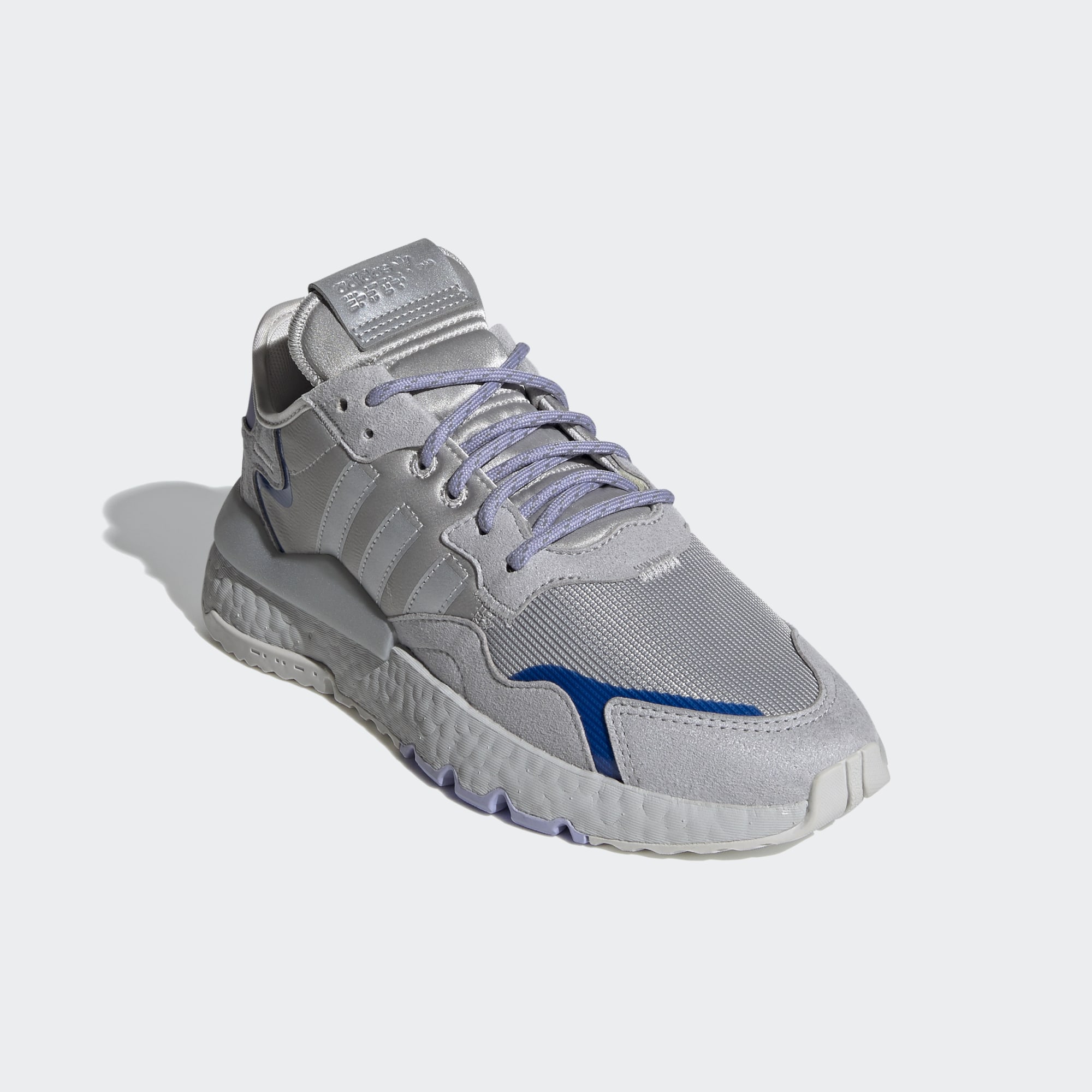 Кроссовки женские Adidas Nite Jogger W серые 4.5 UK