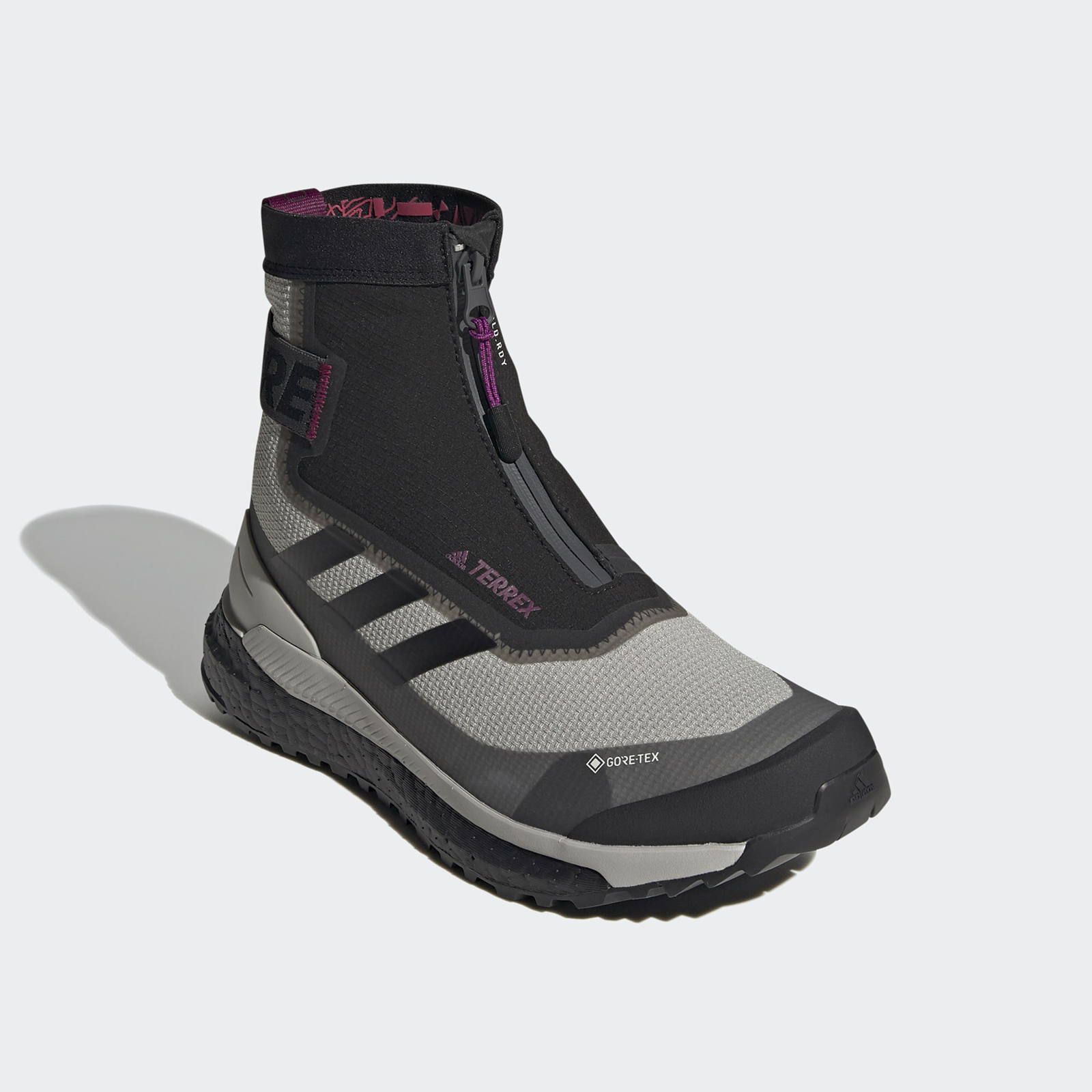 Ботинки женские Adidas Terrex Free Hiker C серые 5.5 UK