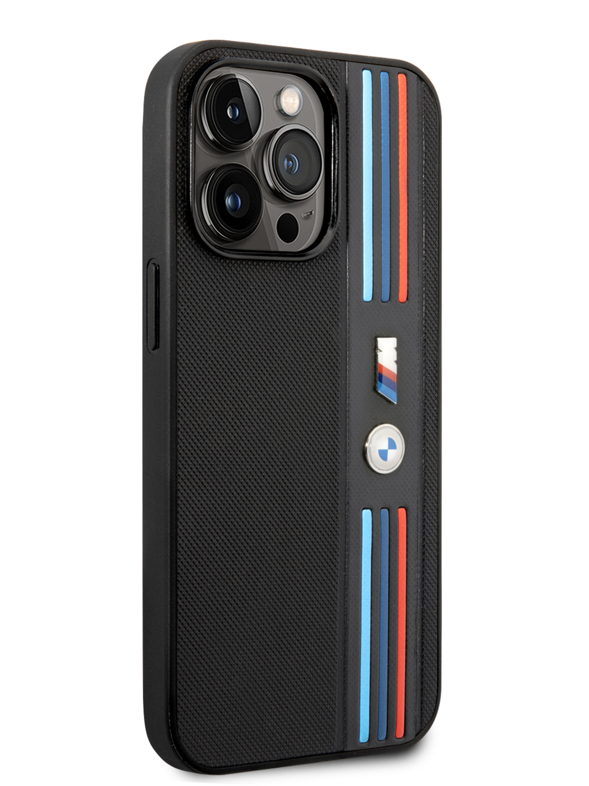 Чехол BMW для iPhone 14 Pro Max M-Collection Tricolor lines Black – купить  в Москве, цены в интернет-магазинах на Мегамаркет