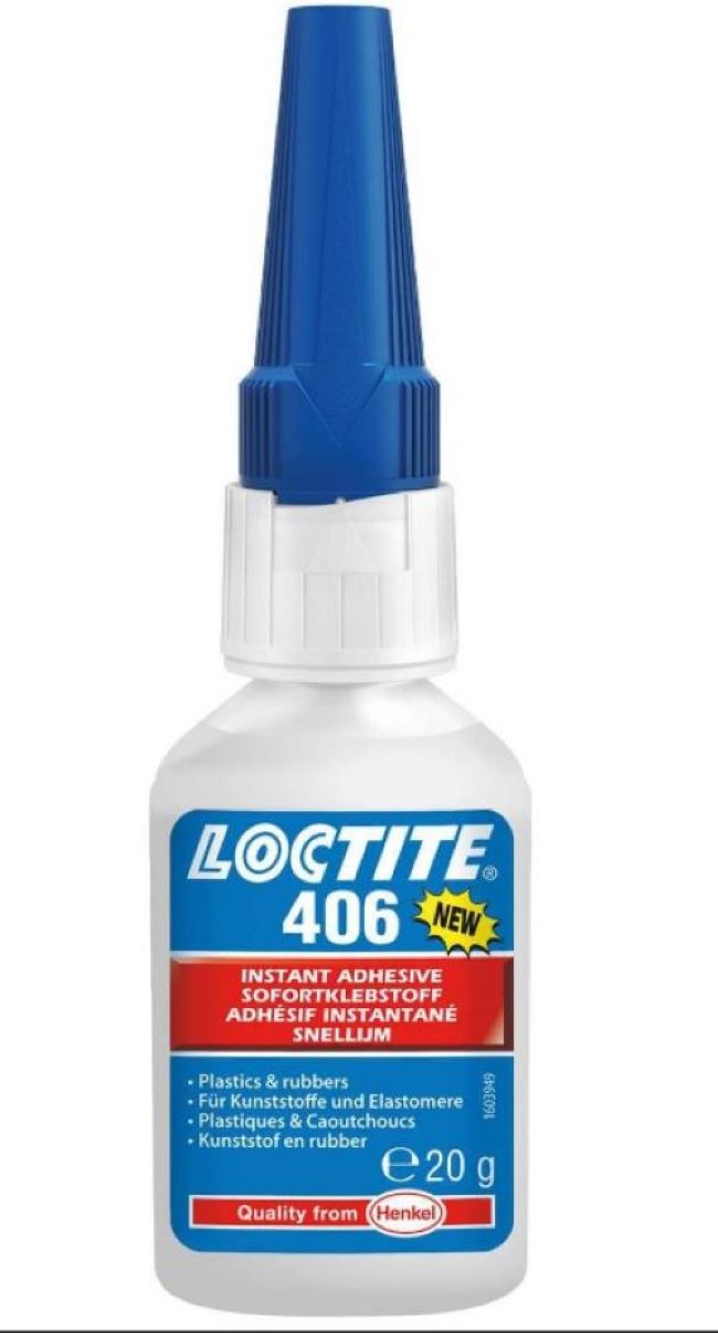 Локтайт 406 Клей Цианоакрилатный Для Эластомеров И Резины 20г. 1924110 ...
