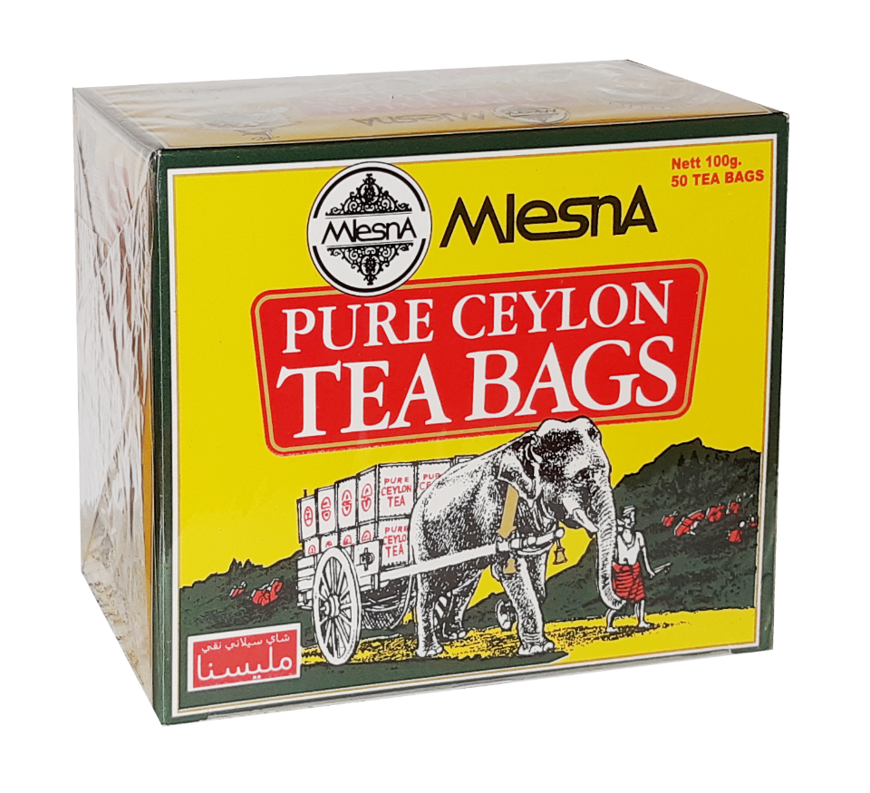 Чай черный Mlesna Pure Ceylon Tea Настоящий Цейлонский Чай, 50х2 гр.