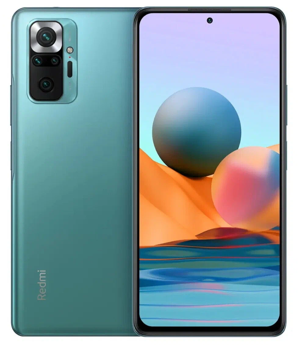 Смартфон Redmi Note 10 Pro 6/64GB Aurora Green (X40161) – купить в Москве,  цены в интернет-магазинах на Мегамаркет