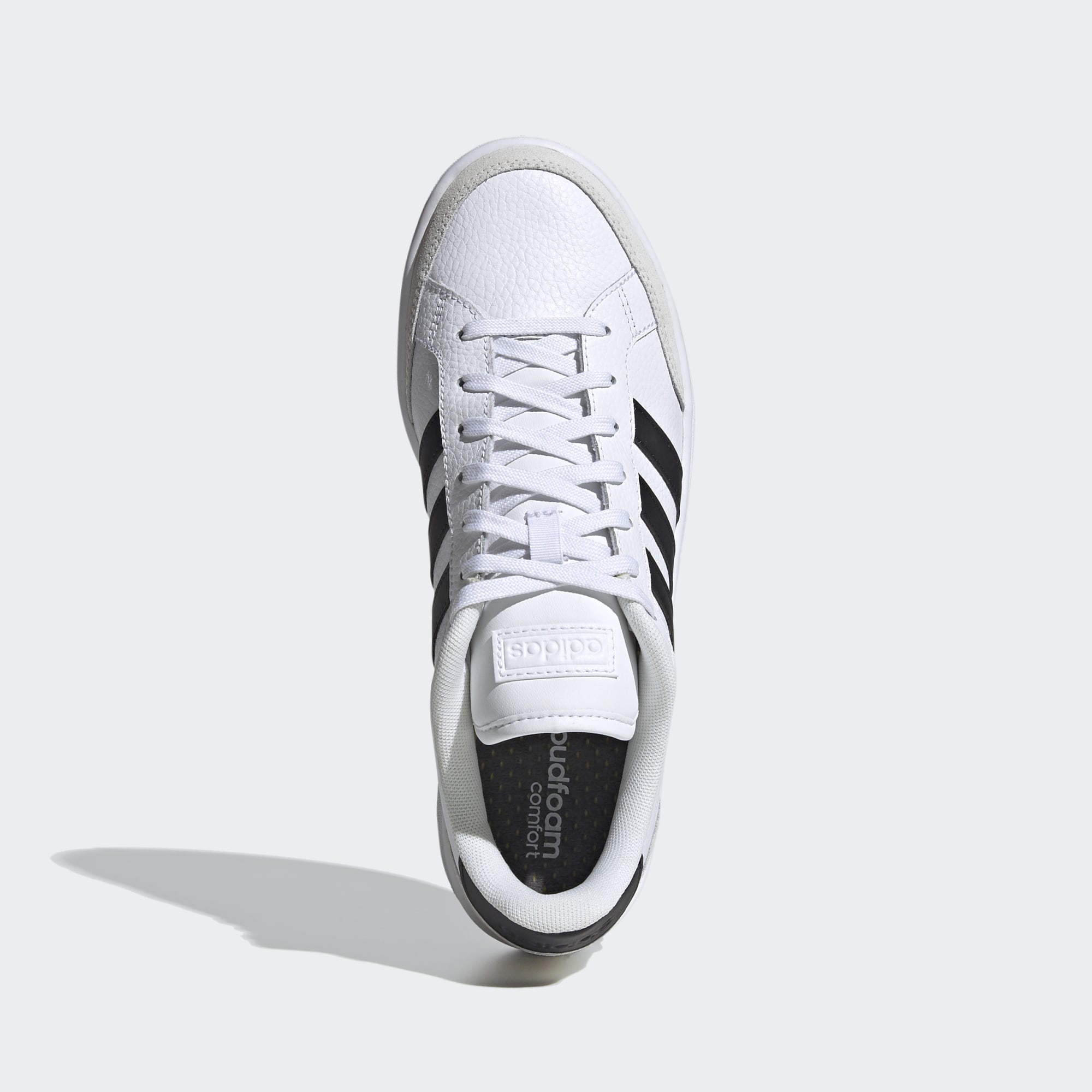 Adidas court cheap star white