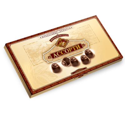 Шоколадные конфеты Шоколадная страна ассорти 300 г