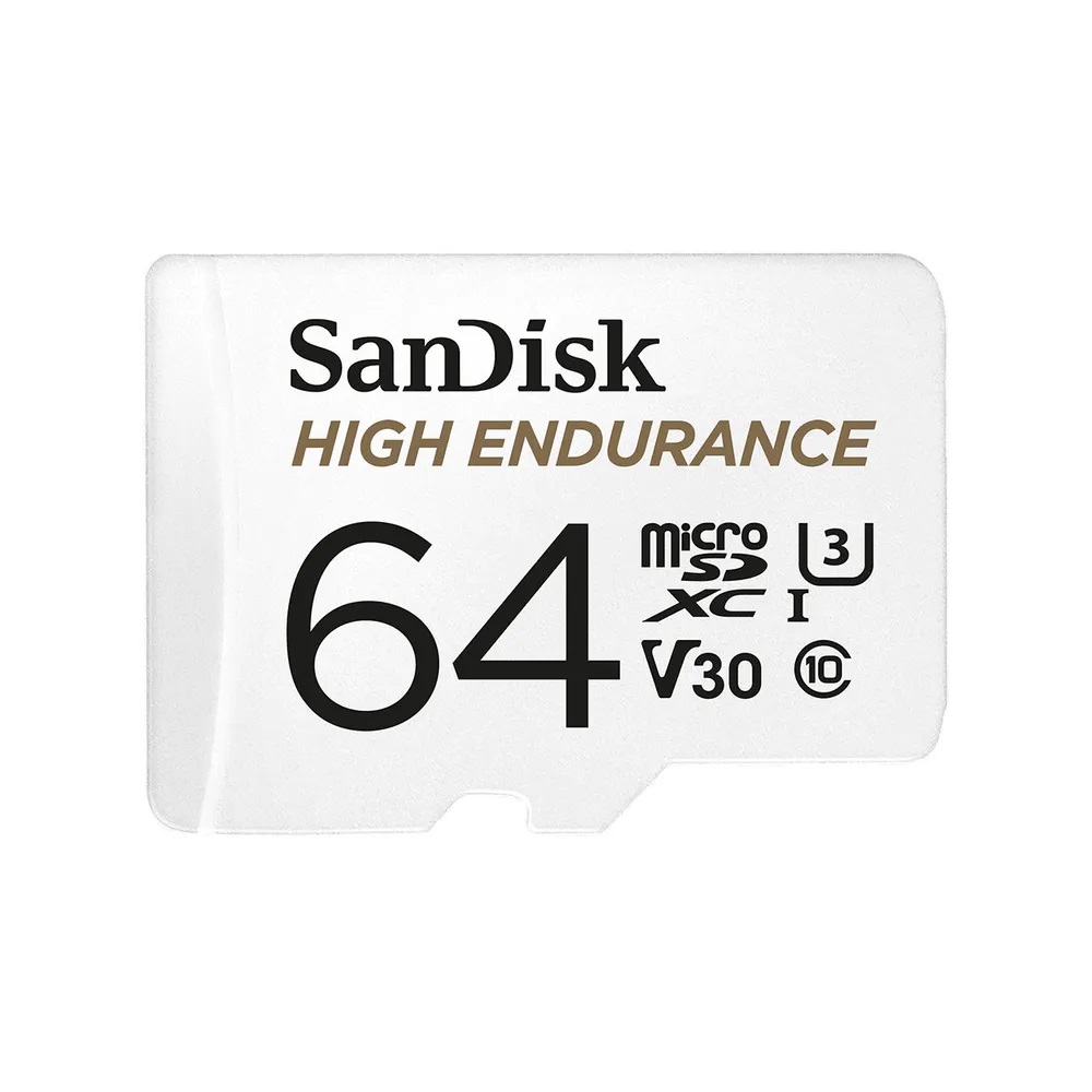 Флеш карта SanDisk High Endurance microSDXC 64GB (SDSQQNR-064G-GN6IA), купить в Москве, цены в интернет-магазинах на Мегамаркет