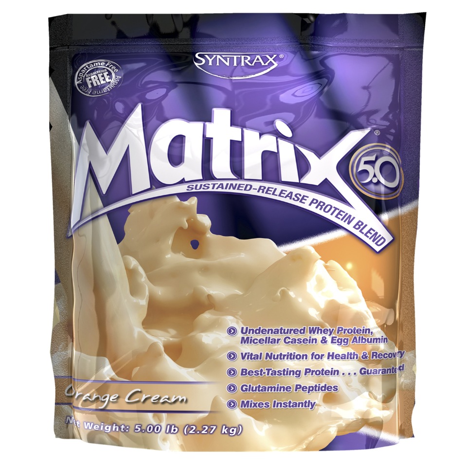 Многокомпонентный протеин Syntrax Matrix 2270 гр Orange Cream