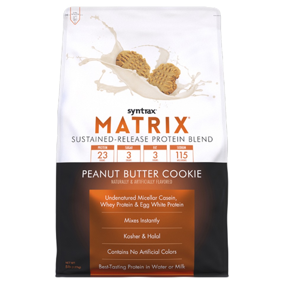 Многокомпонентный протеин Syntrax Matrix 2270 гр Peanut Butter Cookie