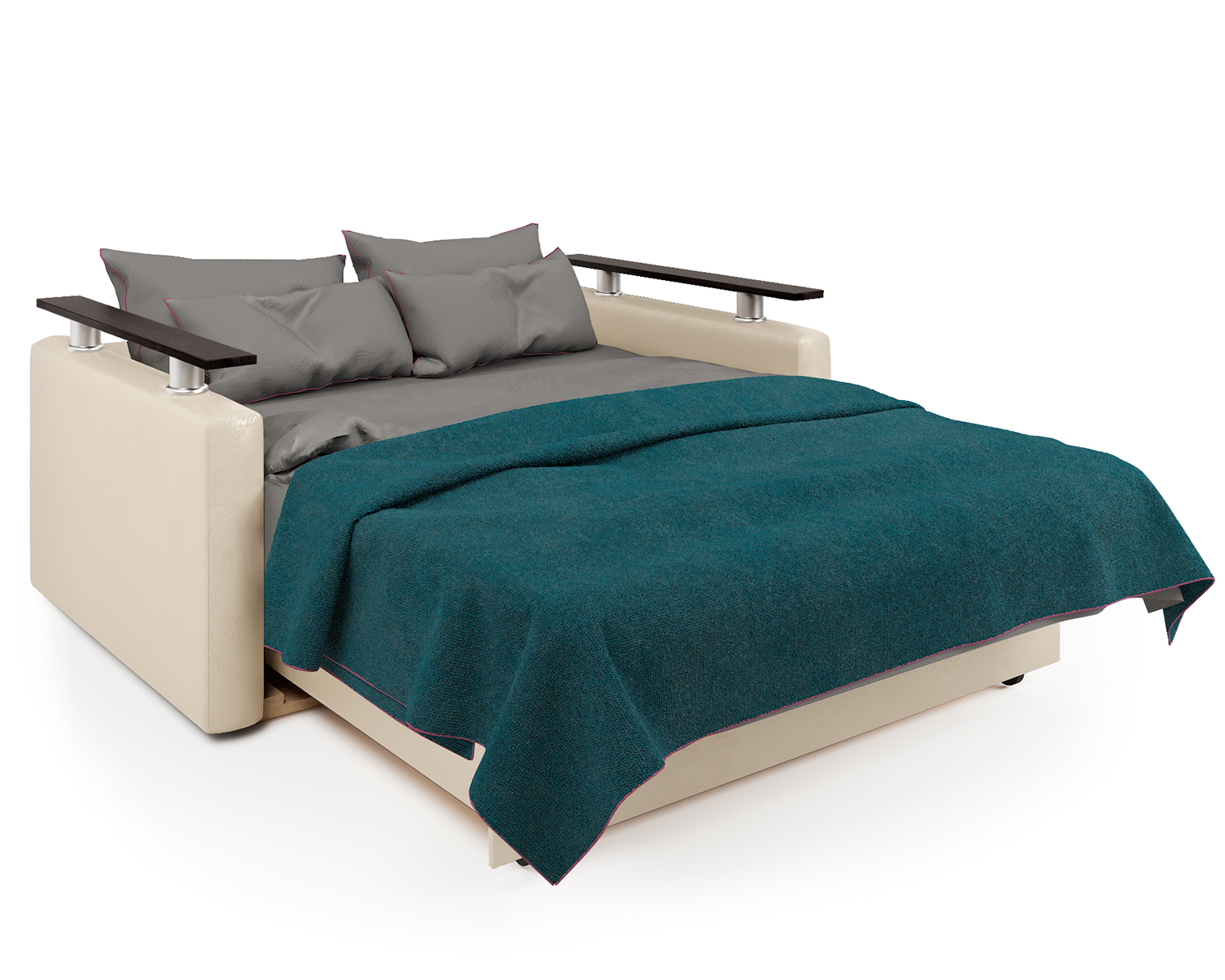 Диван-кровать Шарм-Дизайн Шарм 140, бежевый