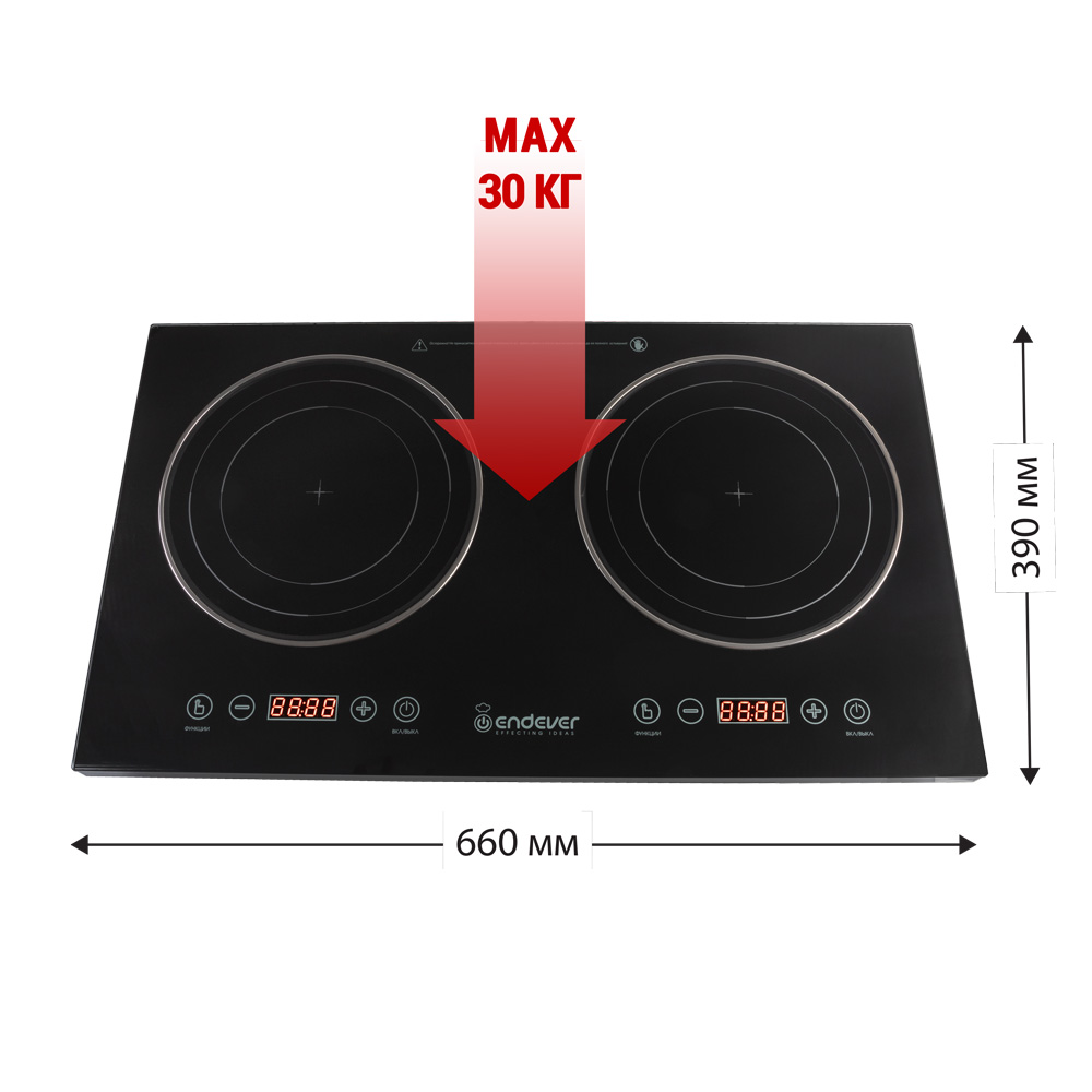 Настольная индукционная плитка Endever Skyline IP-36 - отзывы покупателей  на маркетплейсе Мегамаркет | Артикул: 100020657558