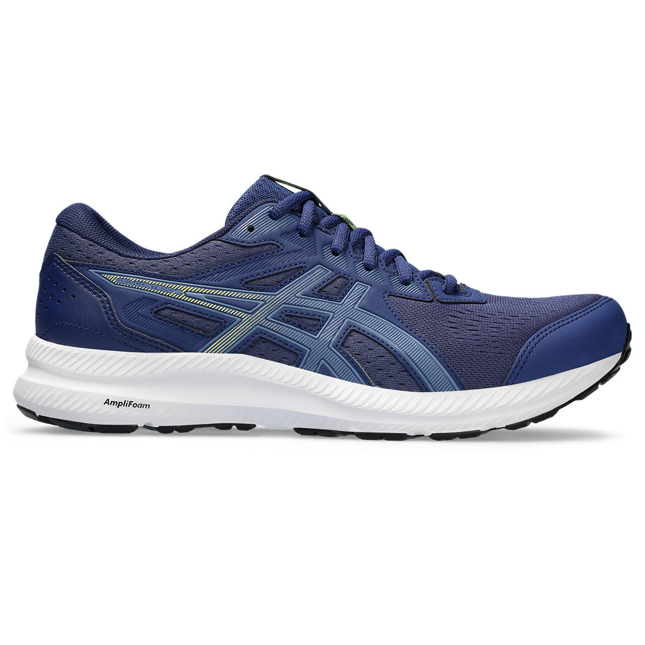 Кроссовки мужские Asics GEL-CONTEND 8 1011B492 синие 44.5 EU - купить в Москве, цены на Мегамаркет