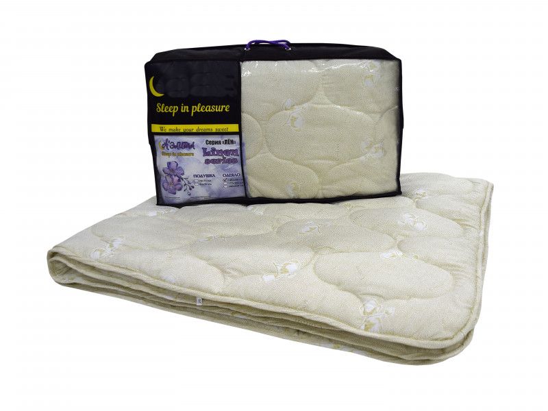 Одеяло Maktex из льняного волокна 1,5 спальное Linen купить в интернет-магазине, цены на Мегамаркет