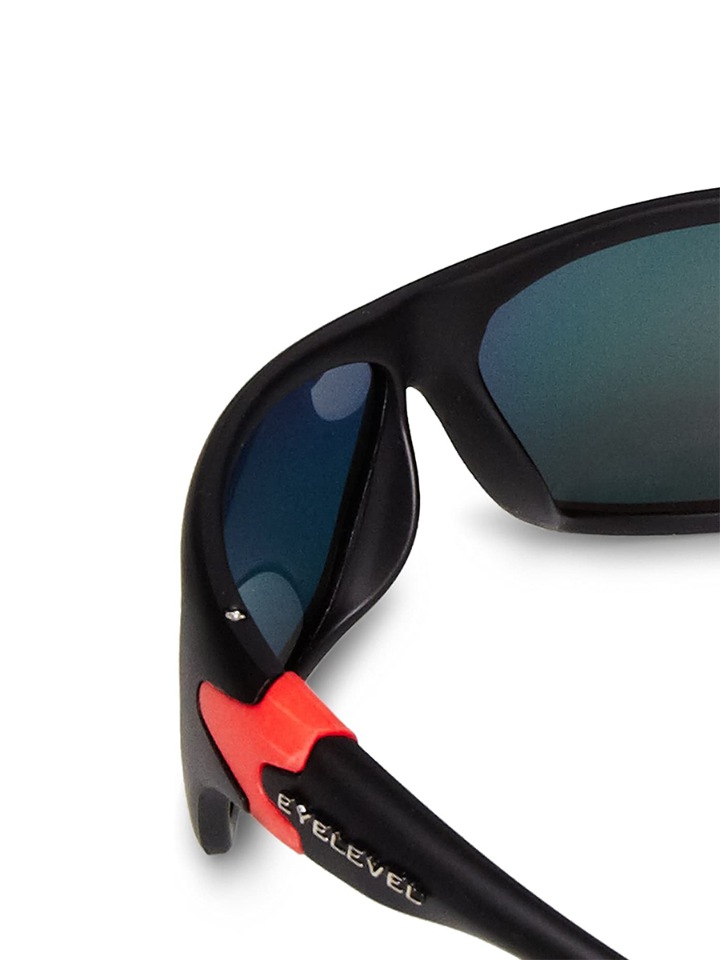 Солнцезащитные поляризационные очки для рыбалки EYELEVEL Breakwater зеркально-красный