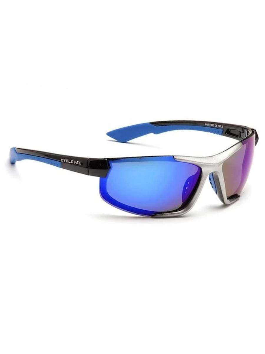 Солнцезащитные поляризационные очки для рыбалки EYELEVEL Maritime зеркально-синий