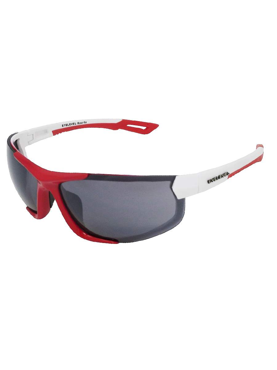 Солнцезащитные поликарбонатные спортивные очки EYELEVEL Tornado красный