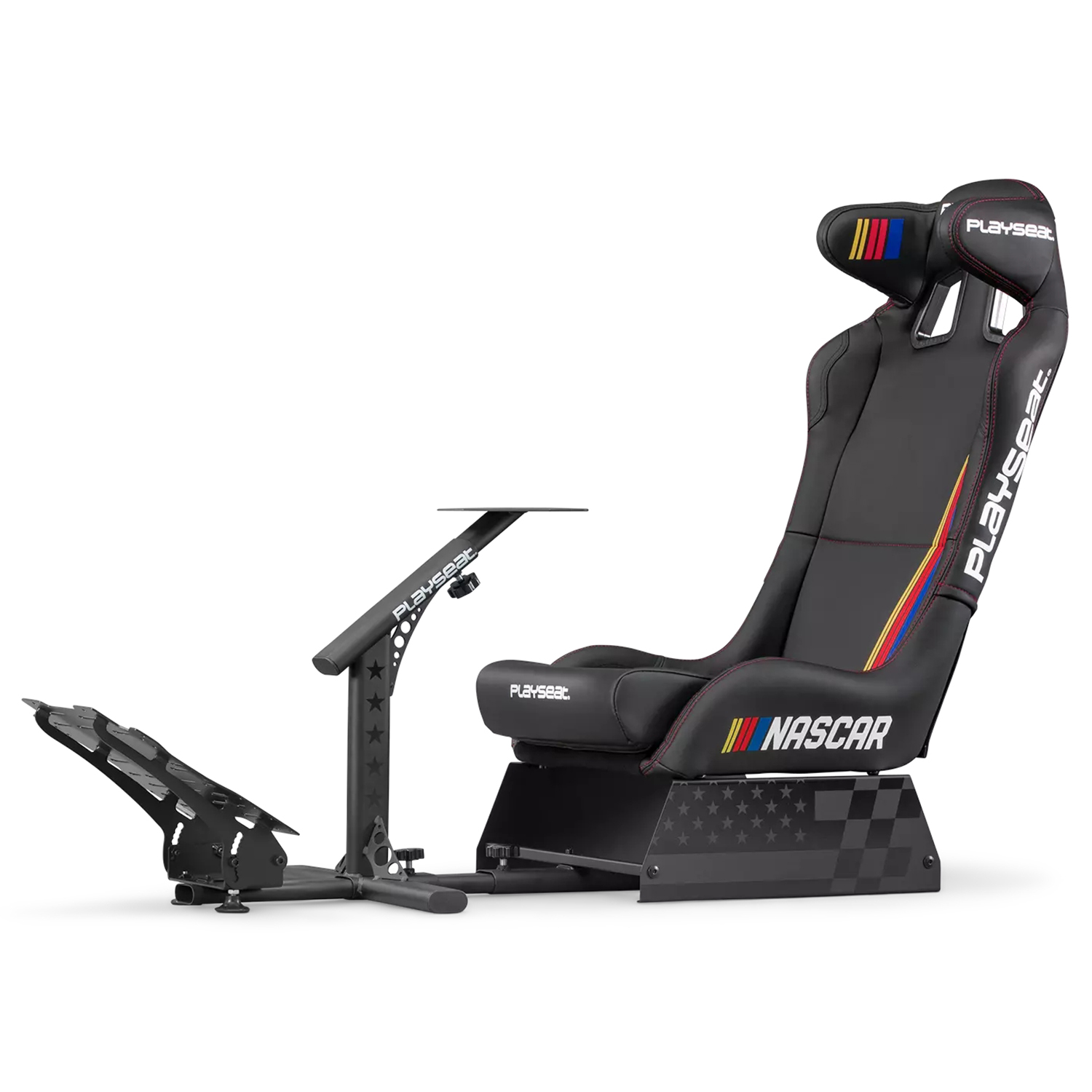 Кресло игровое Playseat Evolution PRO NASCAR edition NAS.00226 - купить в Москве, цены на Мегамаркет