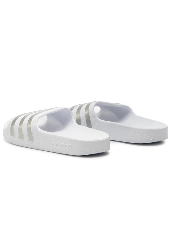 Adilette sales aqua white