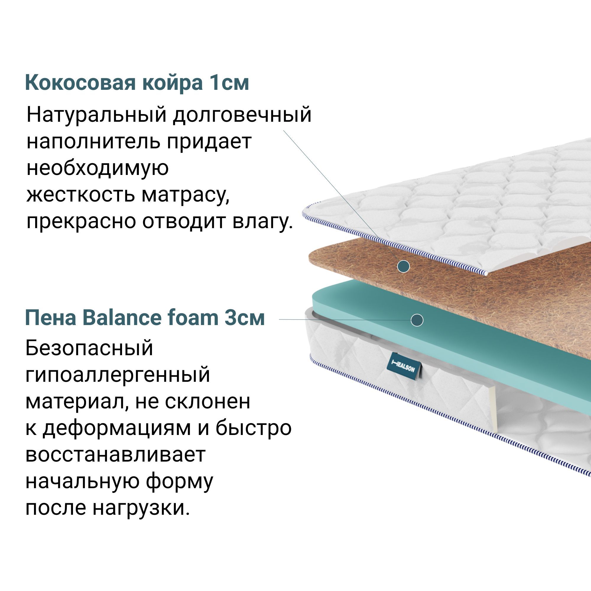 Матрас healson firm