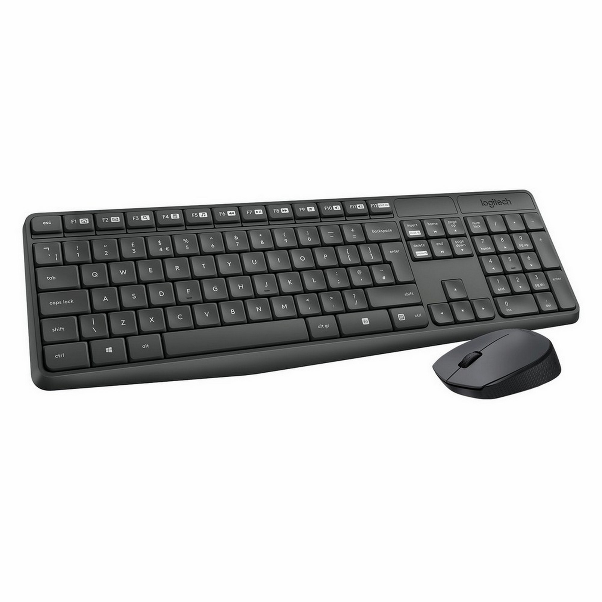 Комплект клавиатура+мышь Logitech MK235 Grey (920-007948) - отзывы  покупателей на маркетплейсе Мегамаркет | Артикул: 100000103424