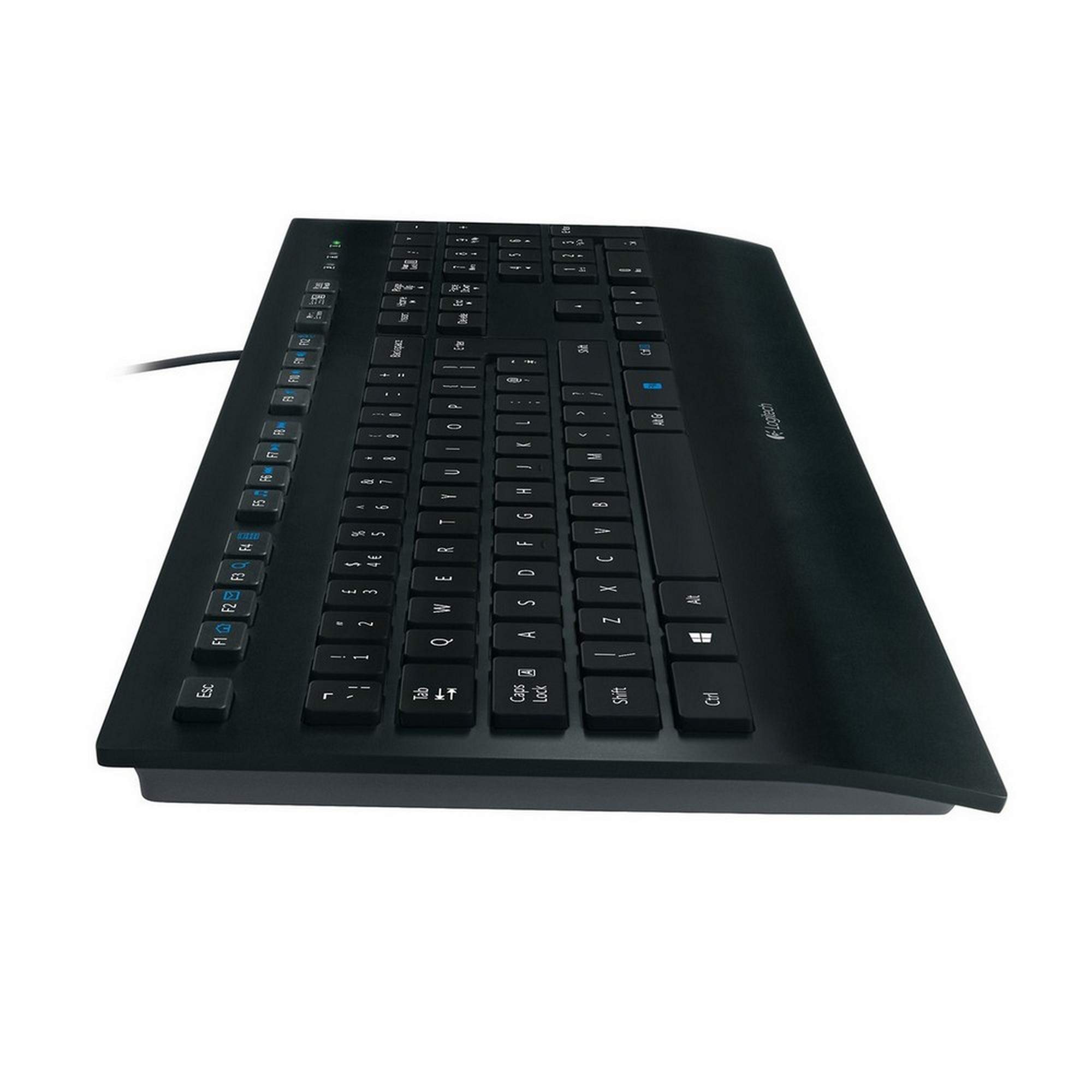 Клавиатура Logitech Comfort K280E Black (920-005215) - отзывы покупателей  на маркетплейсе Мегамаркет | Артикул: 100000103442