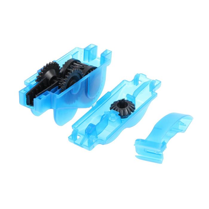 Устройство для чистки цепи велосипеда пластик, синее - купить в Москве ...