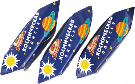 Шоколадные конфеты Бабаевский Космическая одиссея 200 гр