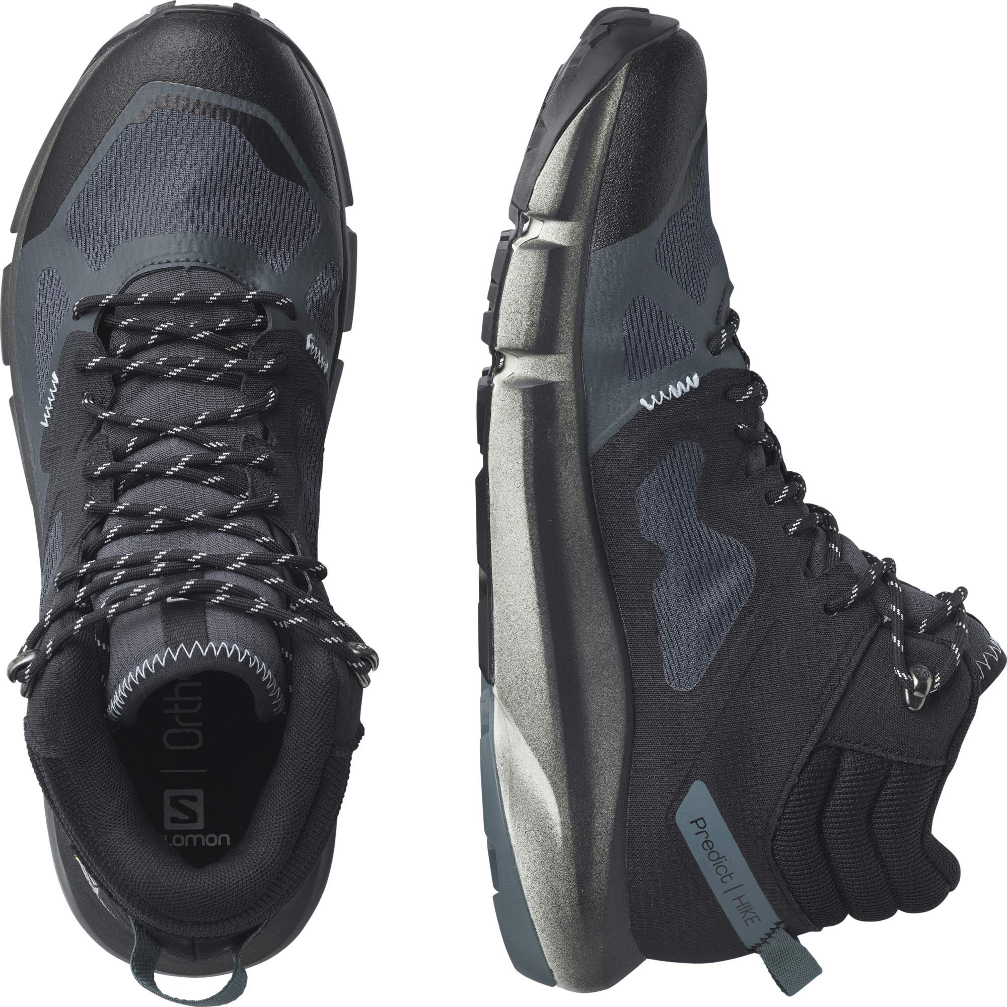 Кроссовки мужские Salomon Predict Hike Mid Gtx черные 7.5 UK