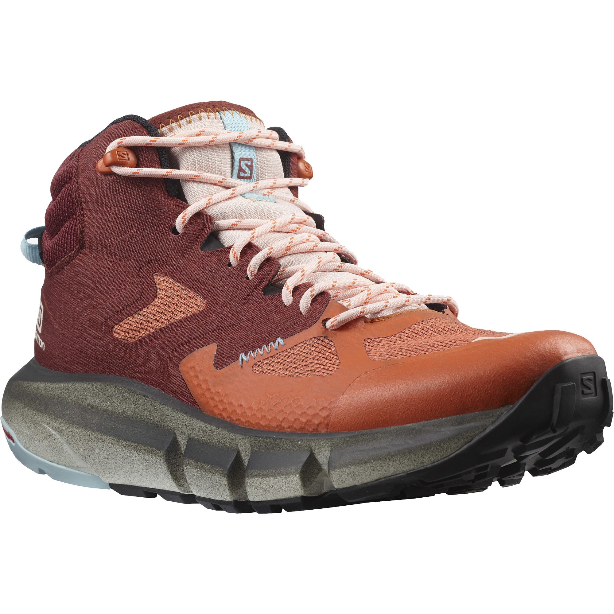 Кроссовки женские Salomon Predict Hike Mid Gtx W оранжевые 4 UK