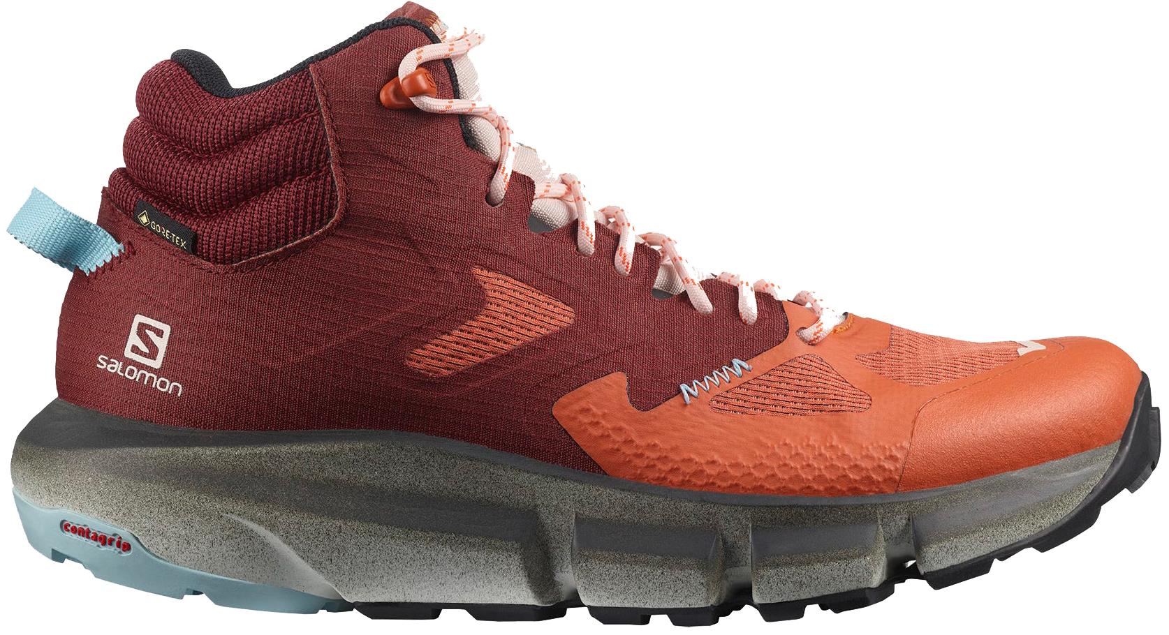 Кроссовки женские Salomon Predict Hike Mid Gtx W оранжевые 5 UK